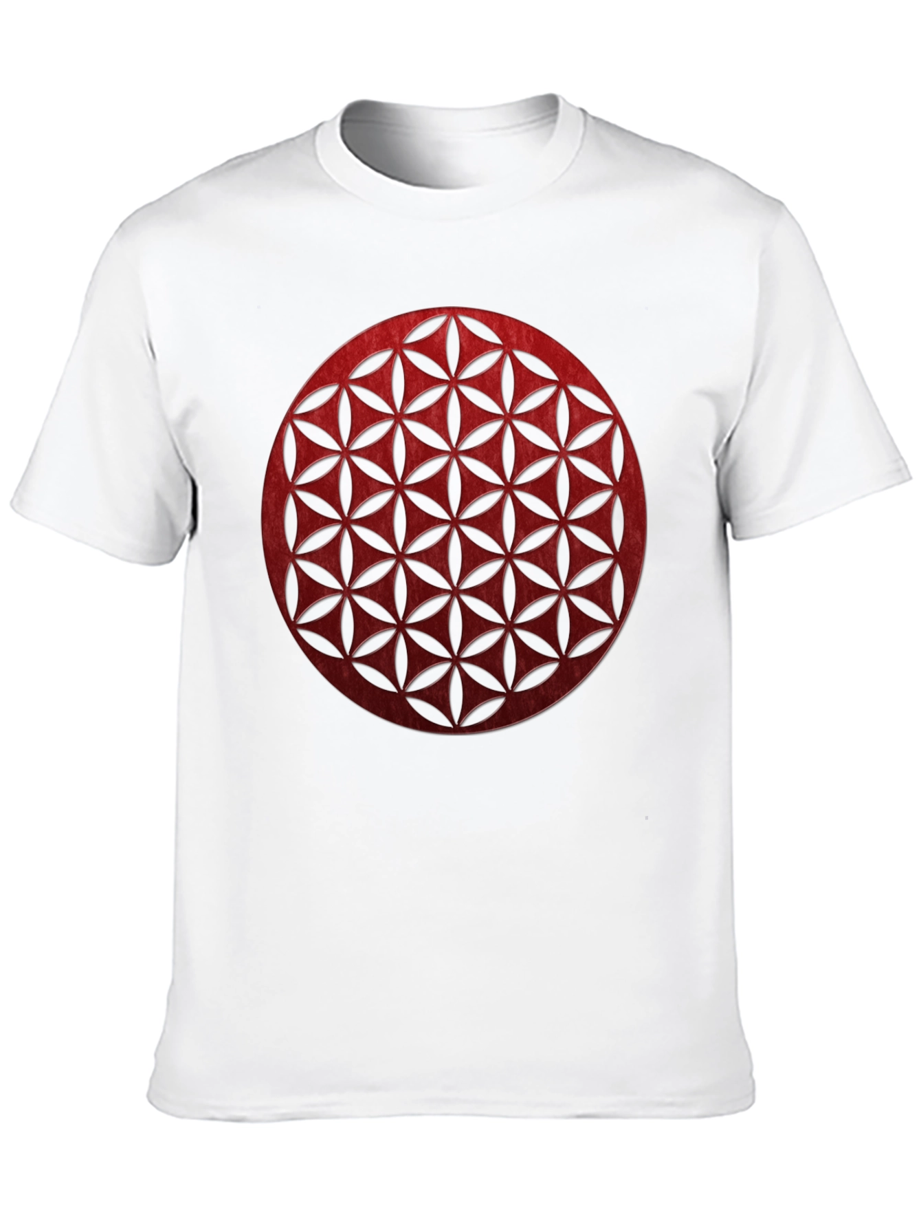 Geometric Circle Graphic Tee - Modern Black T-Shirt