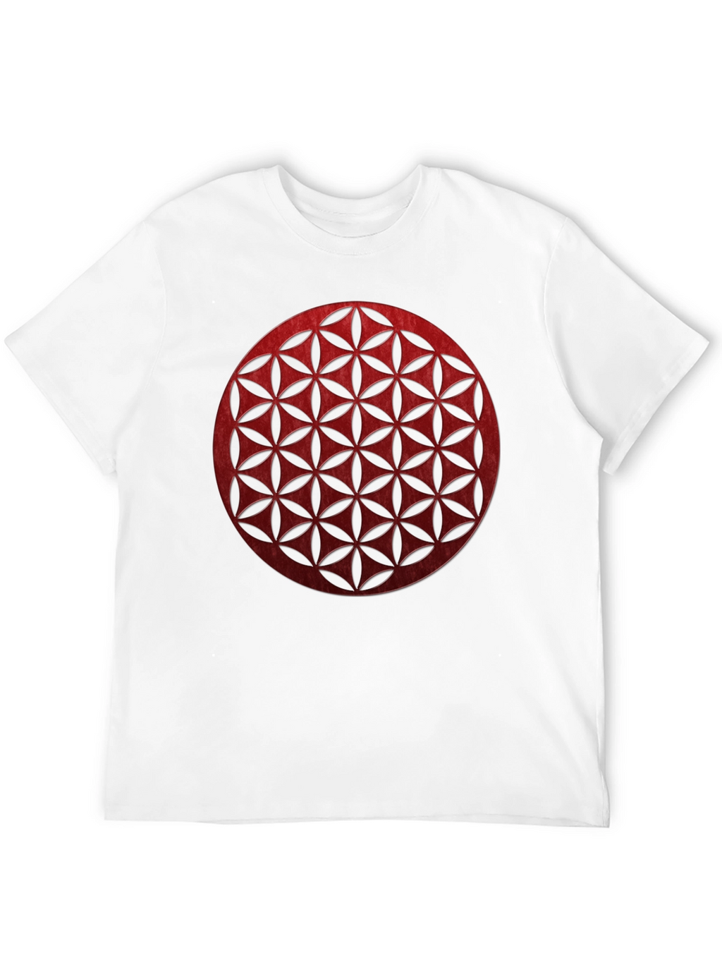 Geometric Circle Graphic Tee - Modern Black T-Shirt