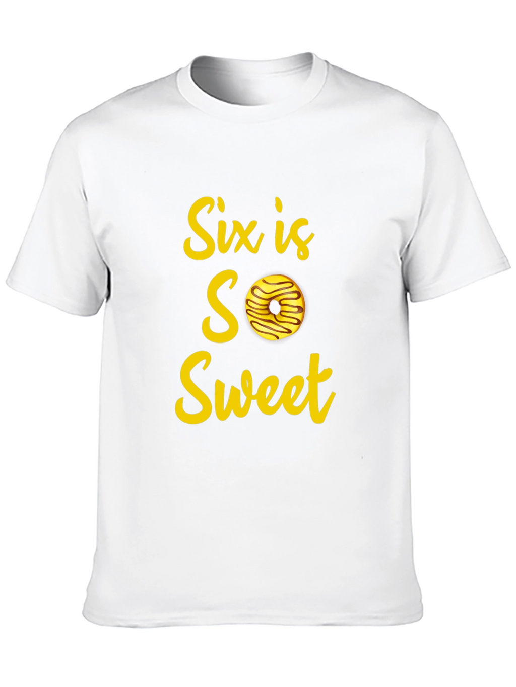 Six is So Sweet Donut Birthday T-Shirt