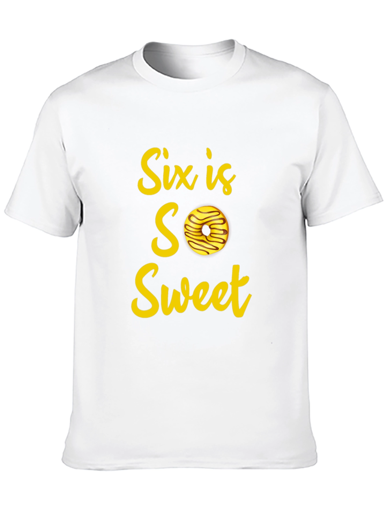 Six is So Sweet Donut Birthday T-Shirt