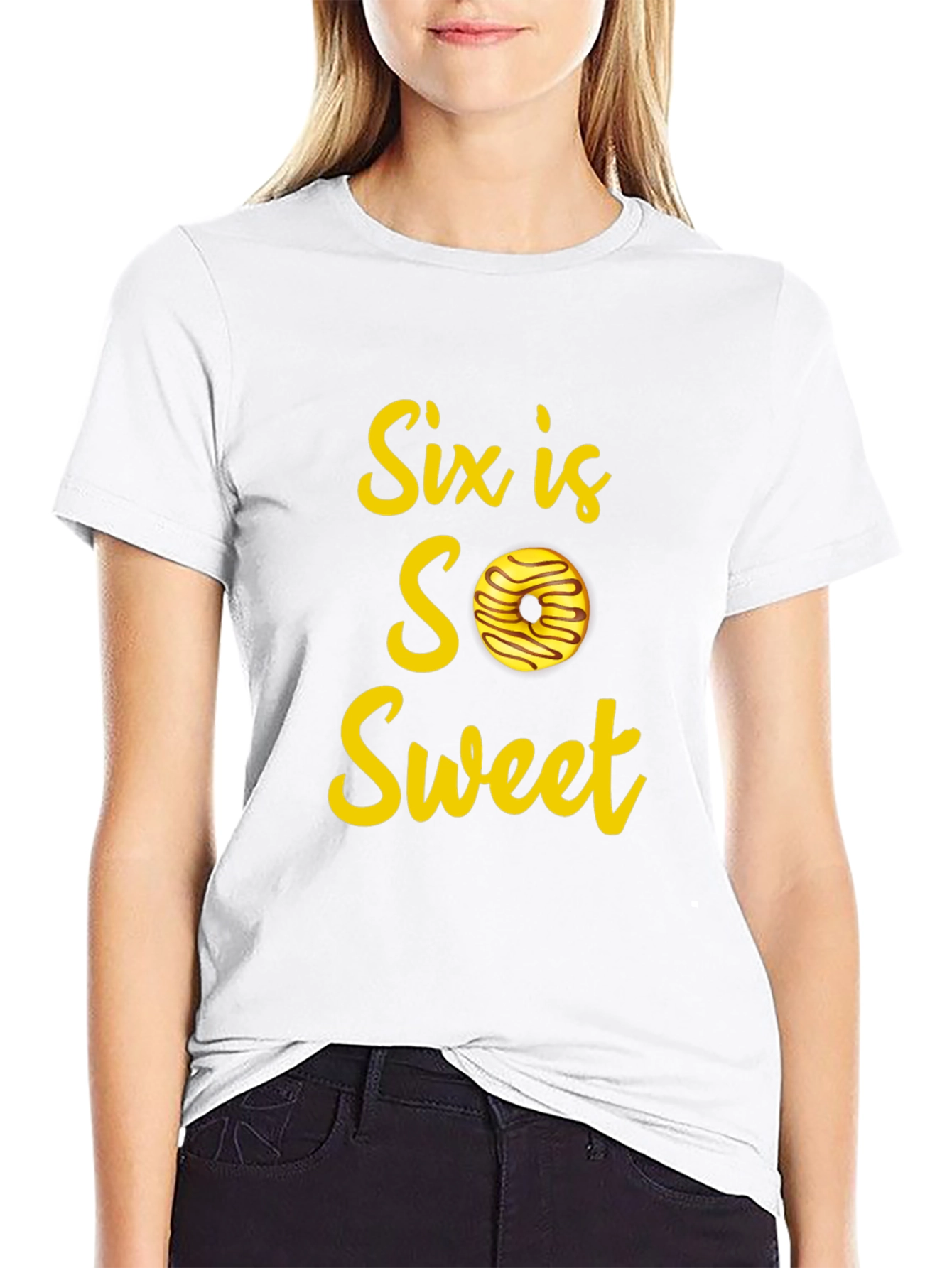 Six is So Sweet Donut Birthday T-Shirt