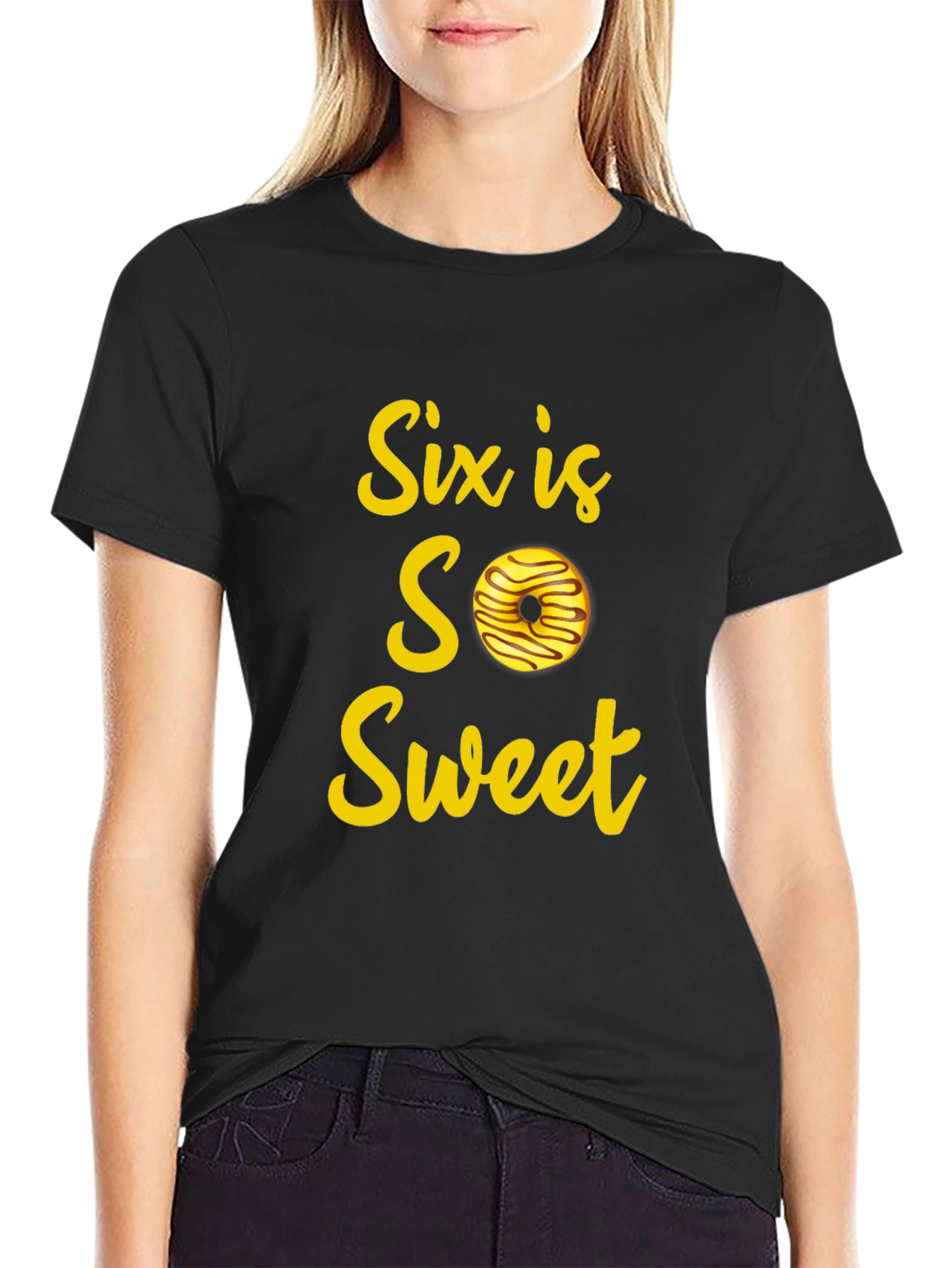 Six is So Sweet Donut Birthday T-Shirt