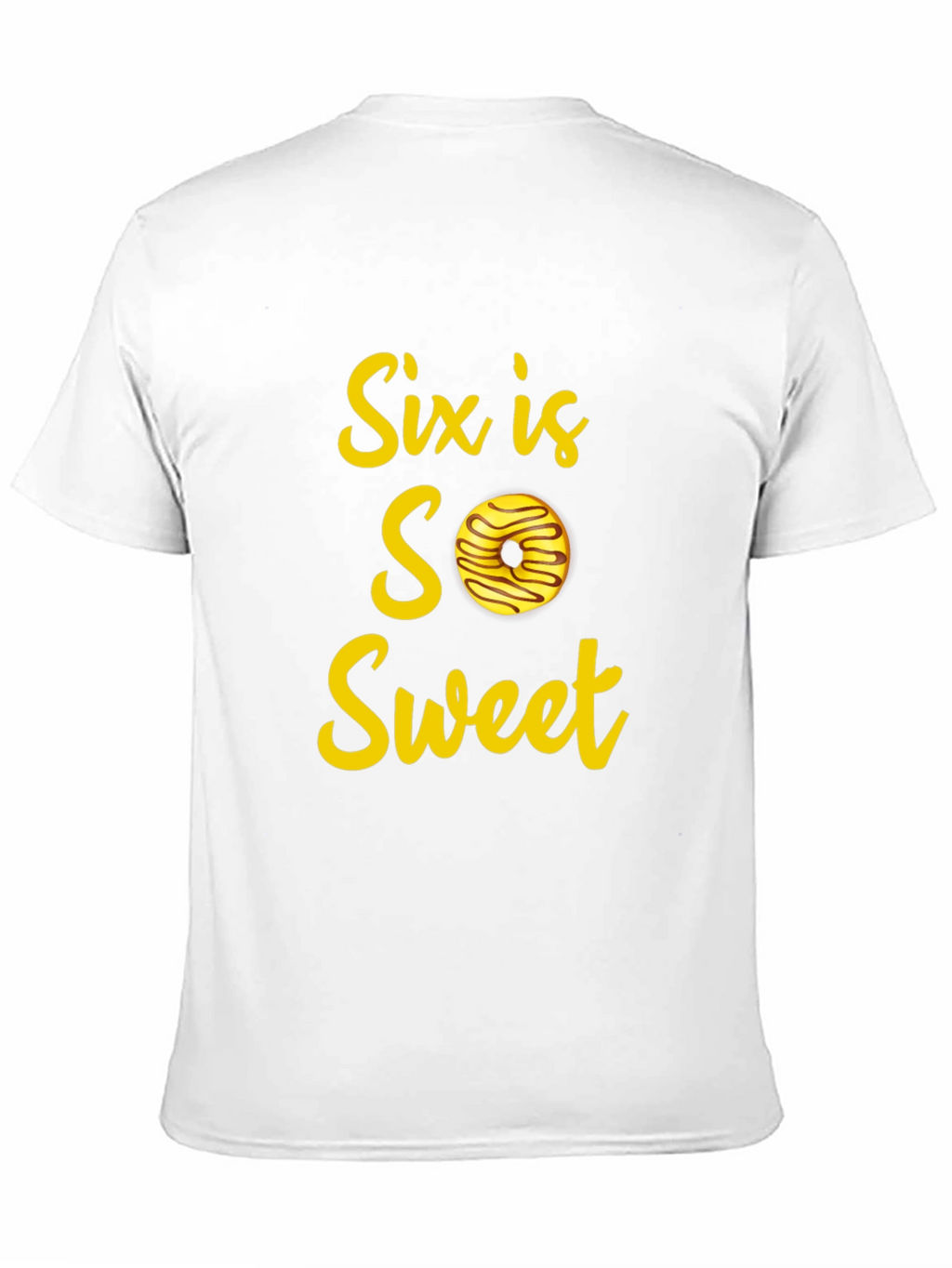 Six is So Sweet Donut Birthday T-Shirt