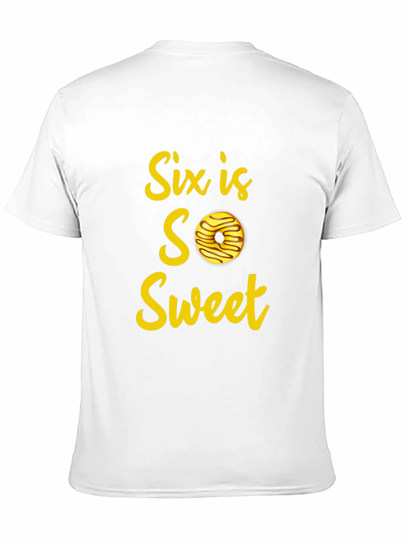 Six is So Sweet Donut Birthday T-Shirt