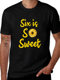 Six is So Sweet Donut Birthday T-Shirt