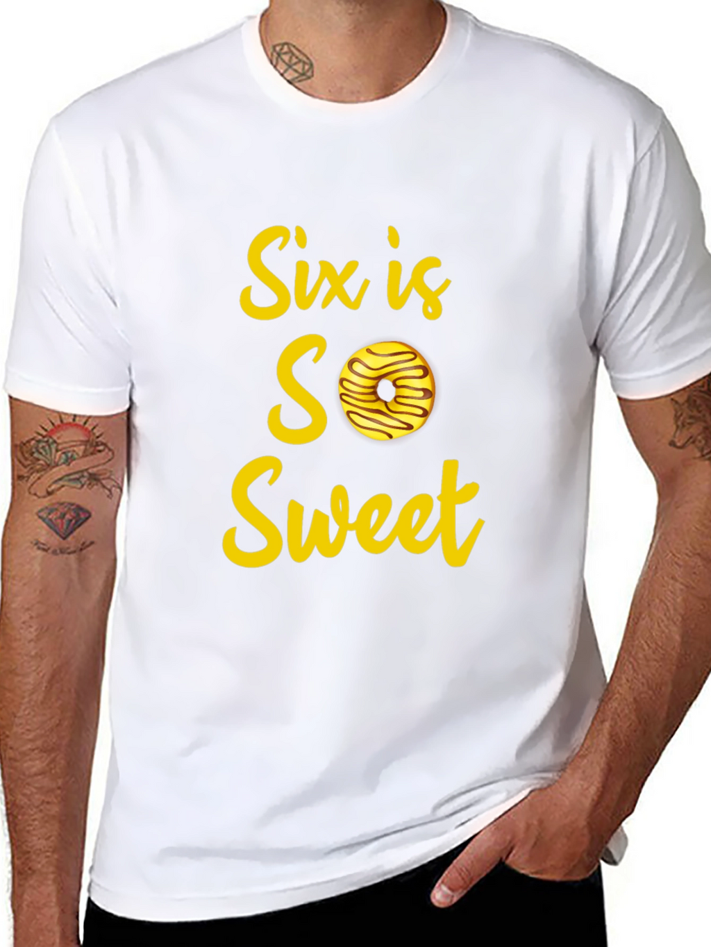 Six is So Sweet Donut Birthday T-Shirt