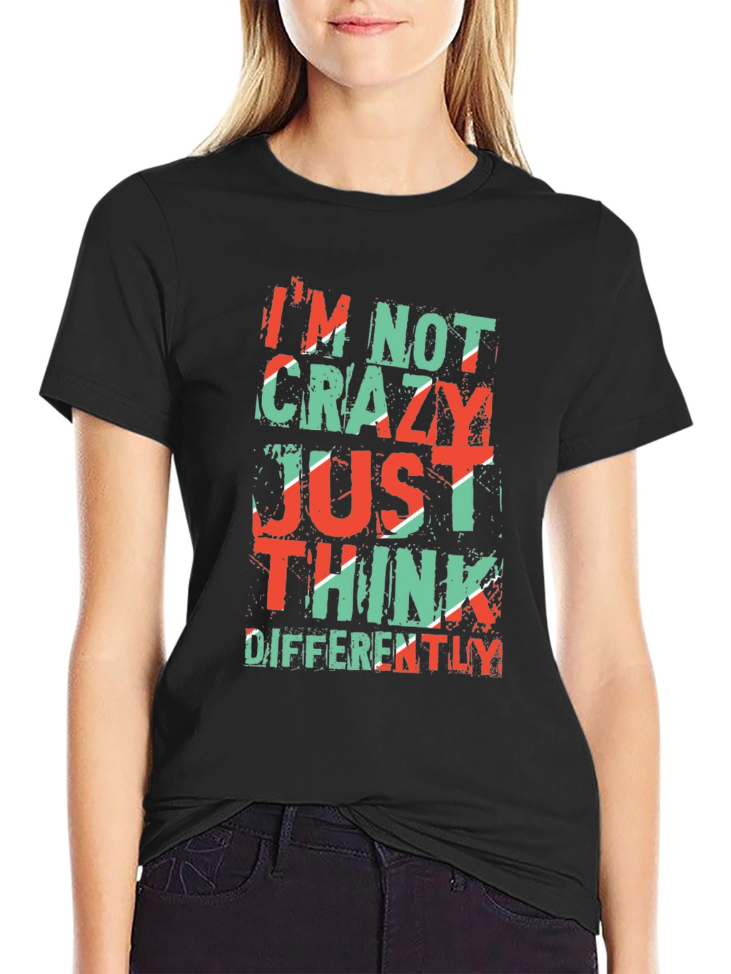 Im Not Crazy T-Shirt - Unique Graphic Tee