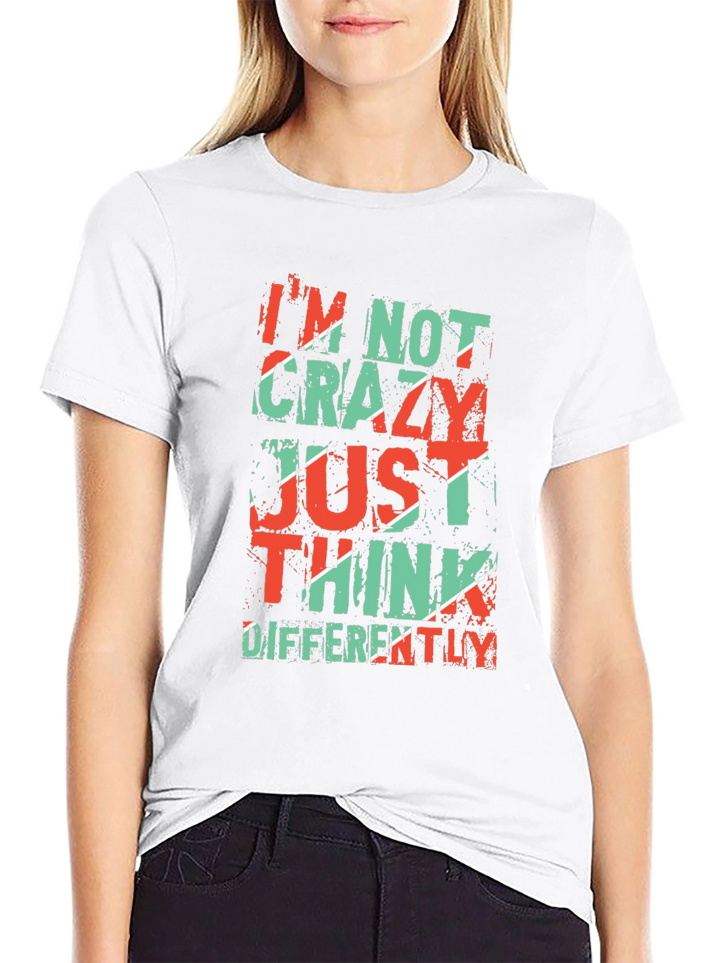 Im Not Crazy T-Shirt - Unique Graphic Tee