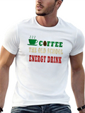 Coffee the Old School Energy Drink T-Shirt