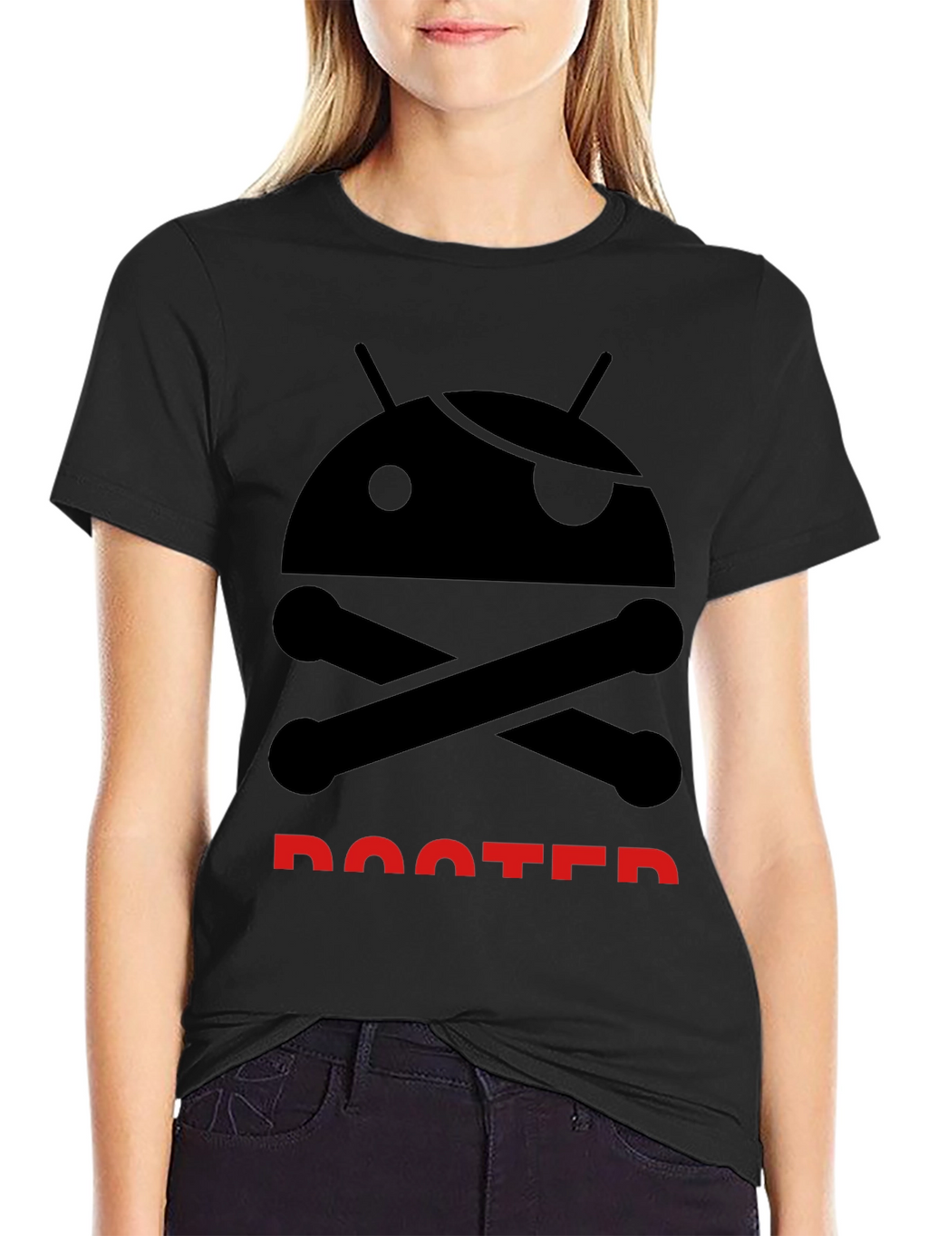 Rooted Android T-Shirt - Geek Pirate Tee