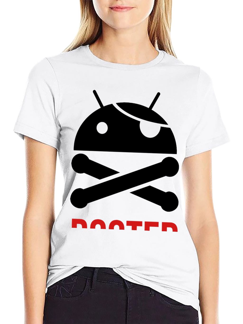 Rooted Android T-Shirt - Geek Pirate Tee