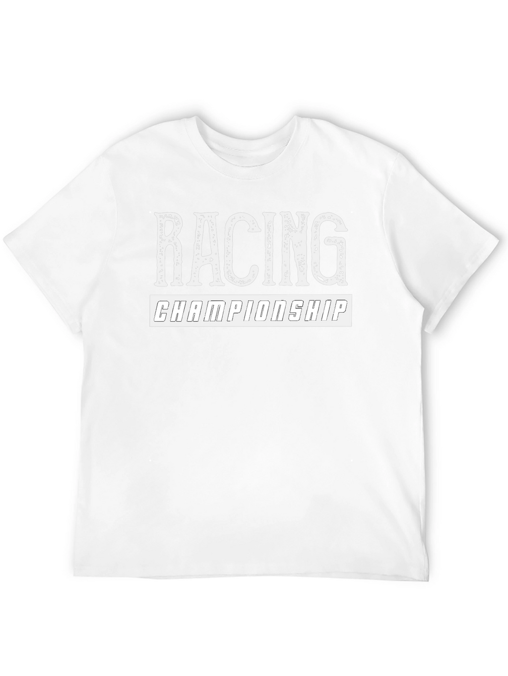 Racing Championship Graphic Tee - Black
