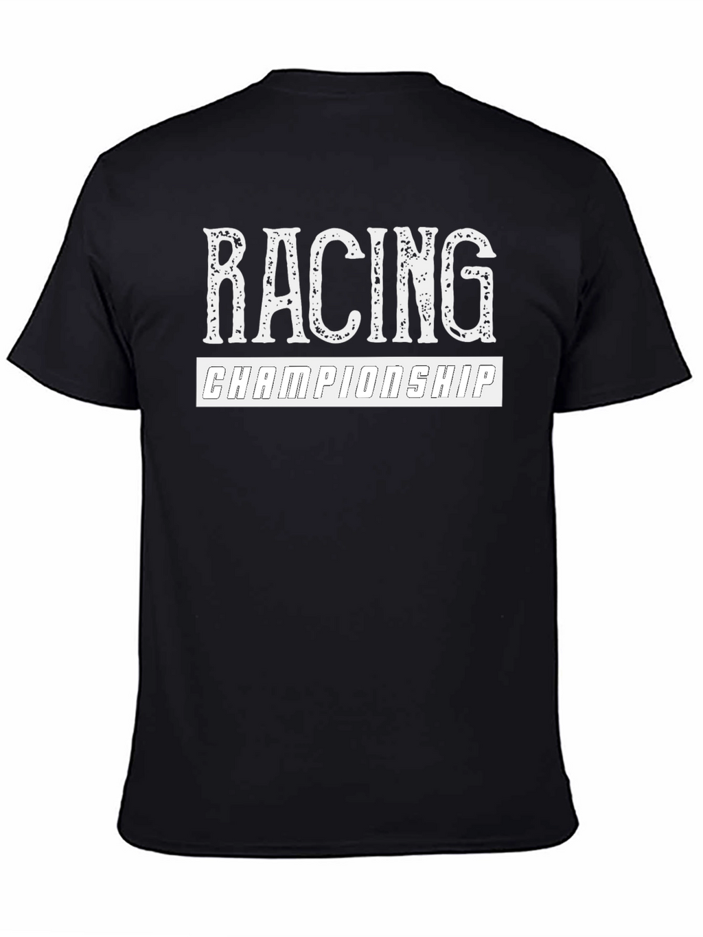 Racing Championship Graphic Tee - Black