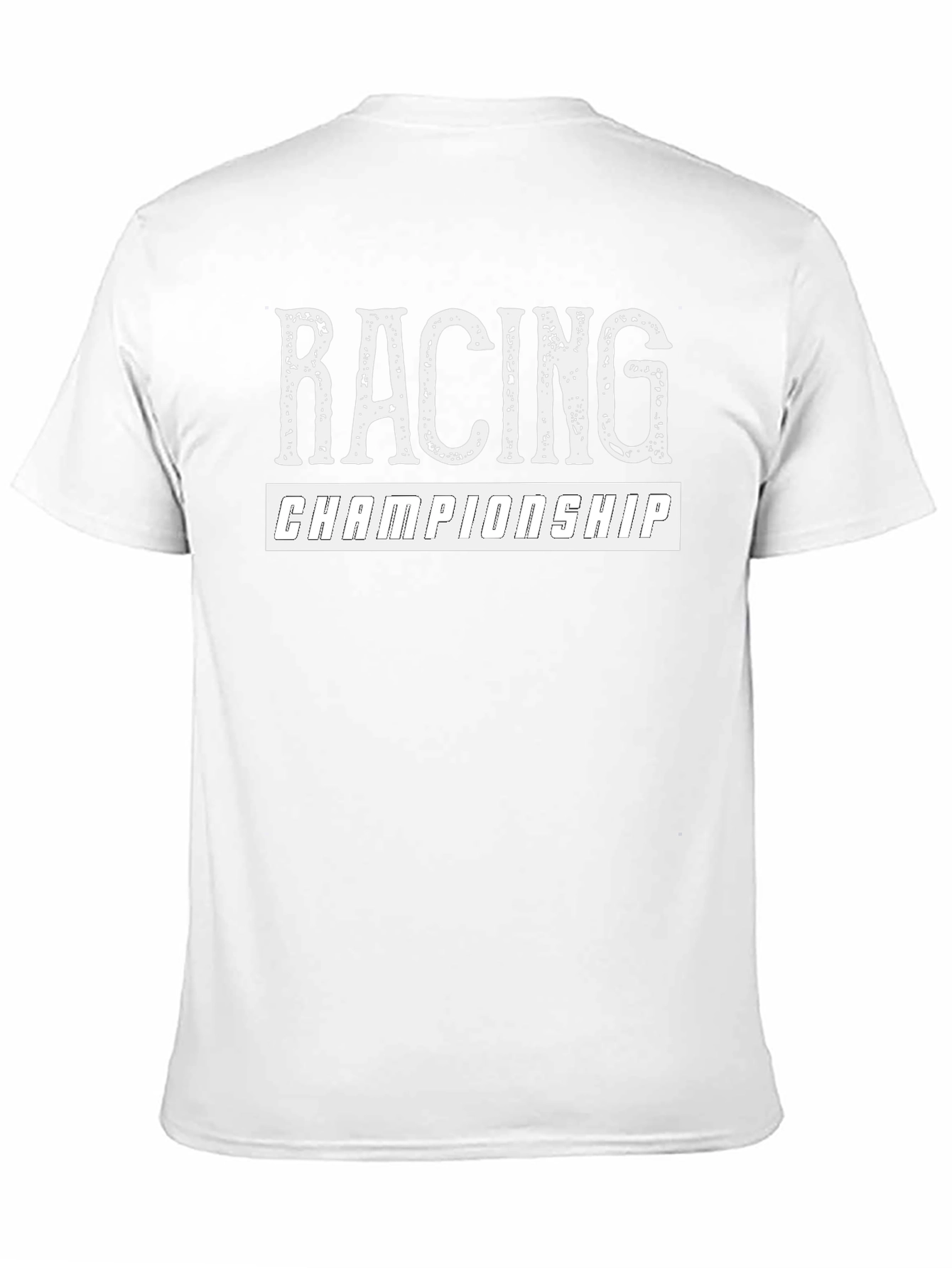 Racing Championship Graphic Tee - Black