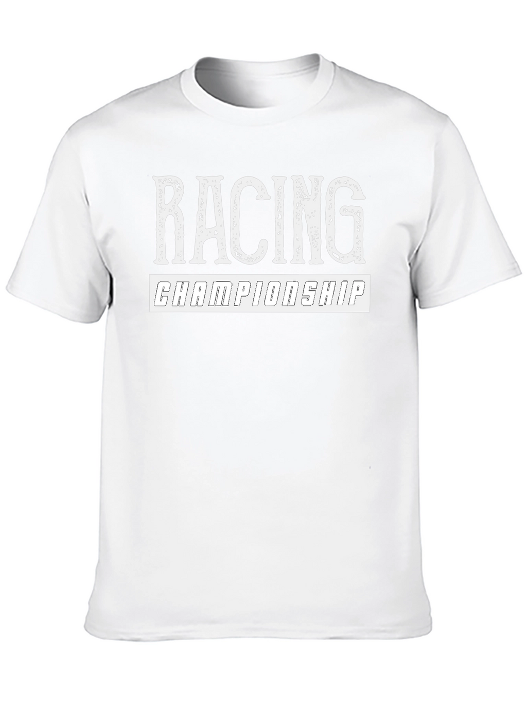 Racing Championship Graphic Tee - Black