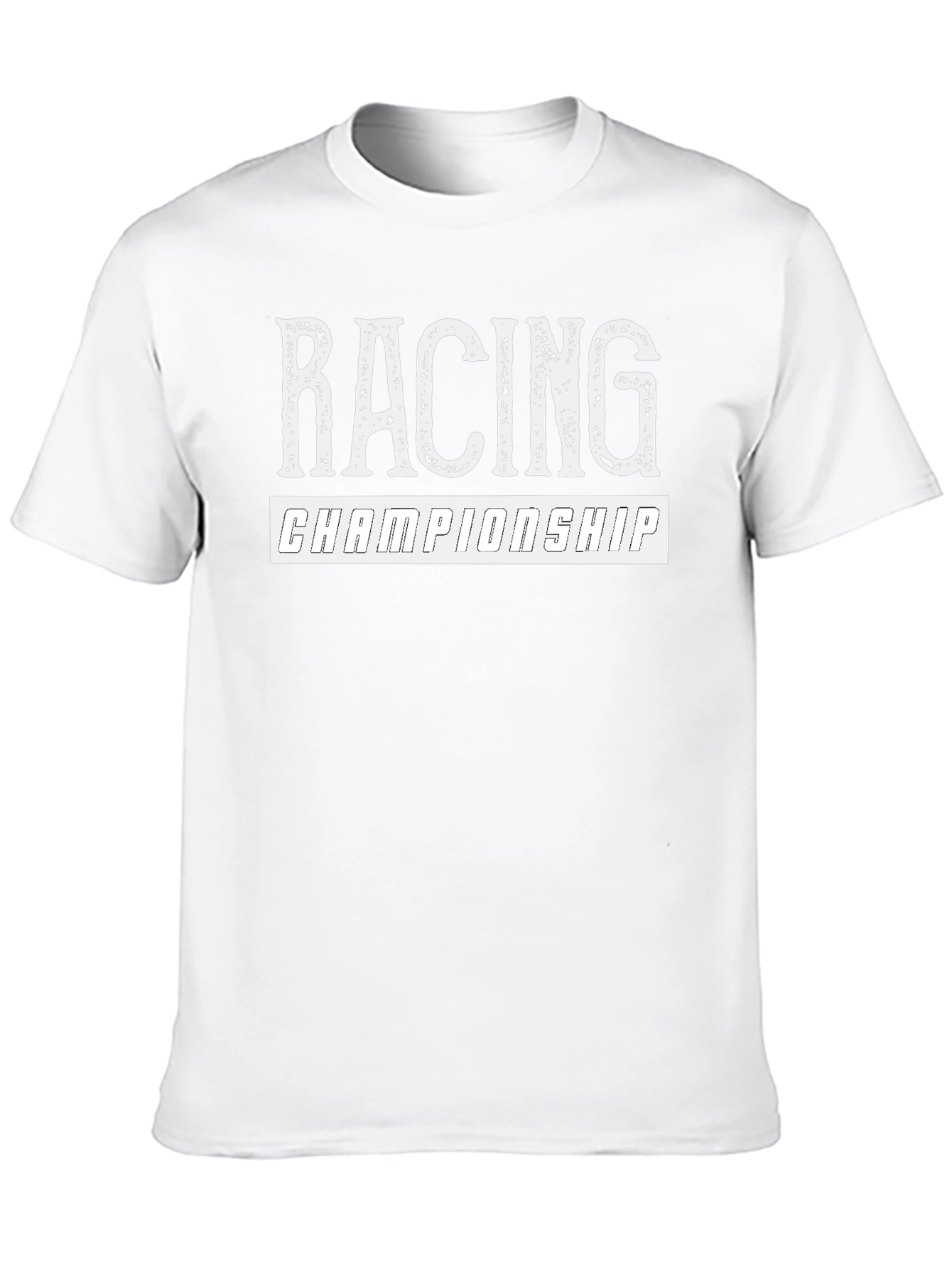 Racing Championship Graphic Tee - Black