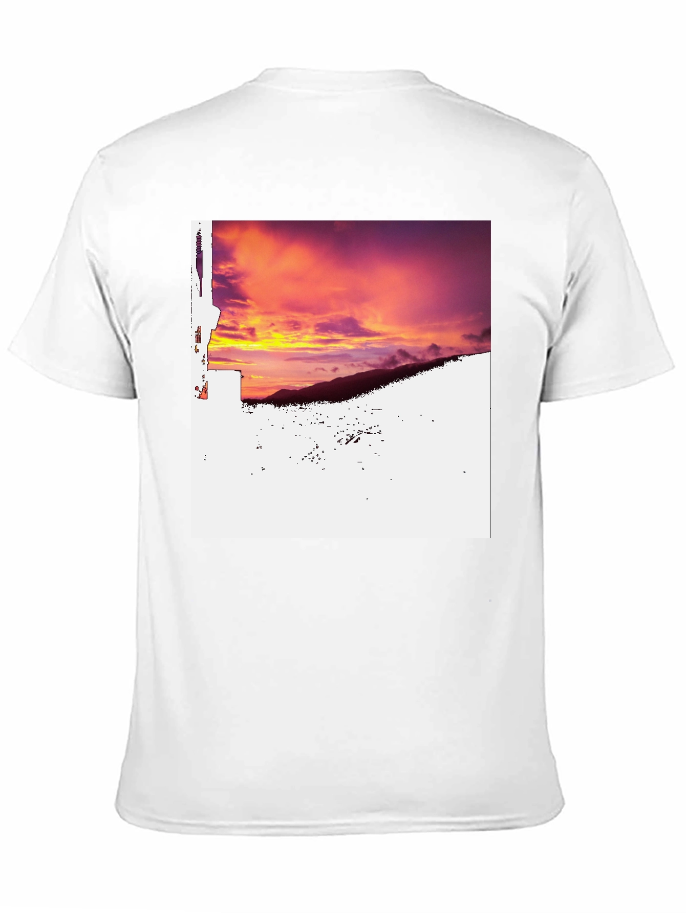 Sunset Mountain Tee - Black