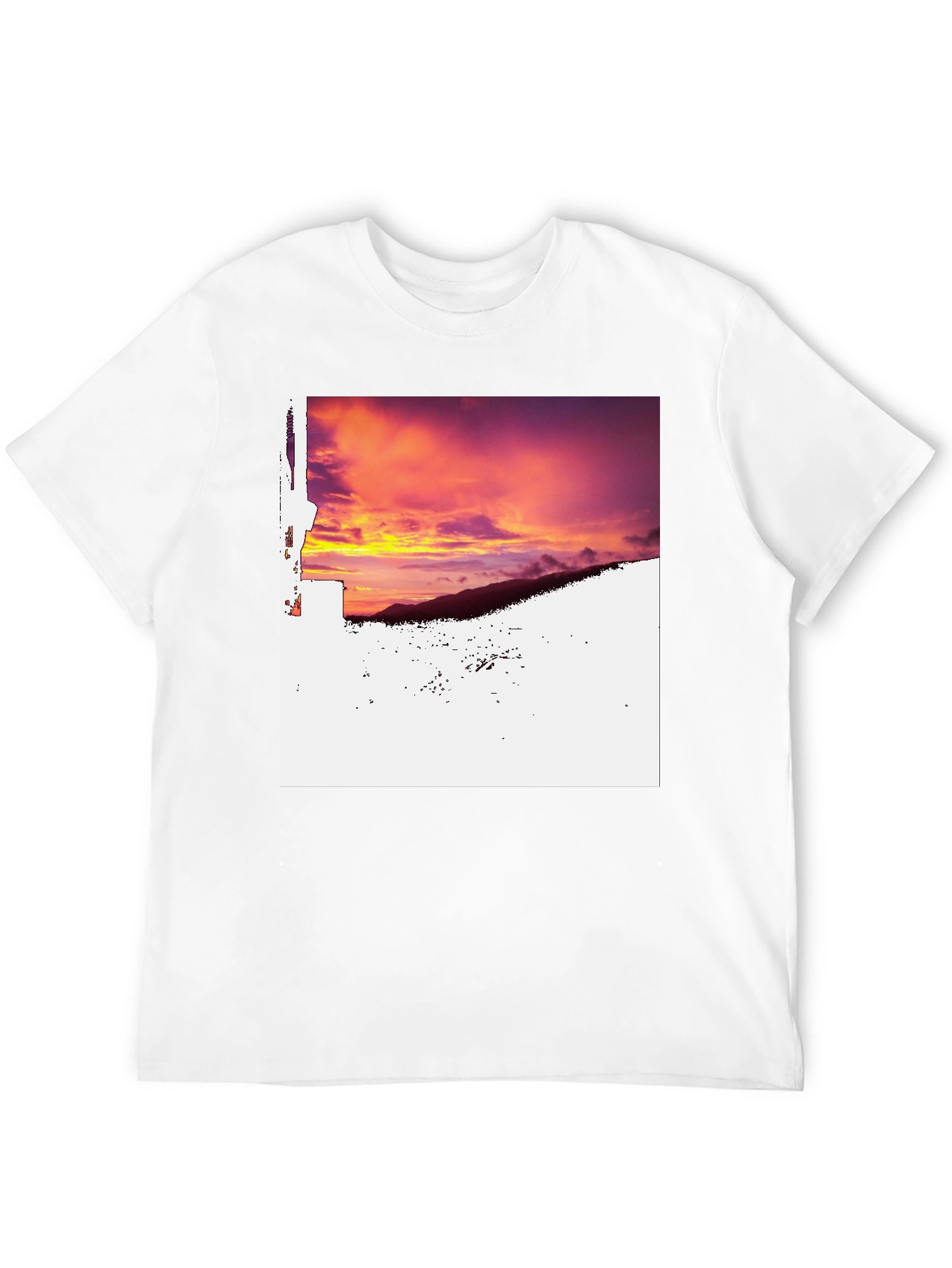 Sunset Mountain Tee - Black