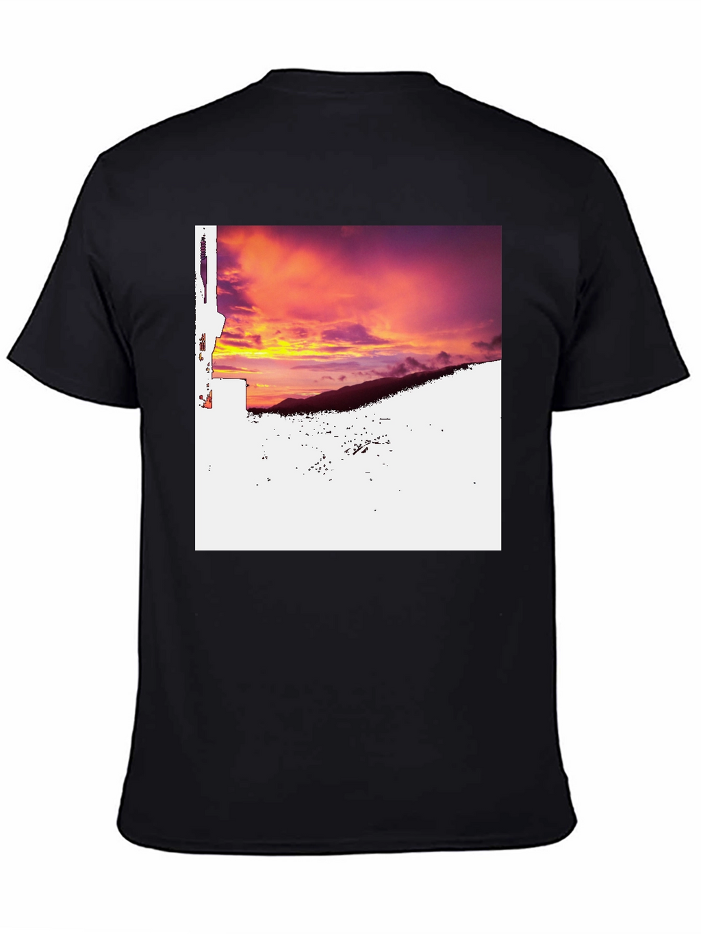 Sunset Mountain Tee - Black