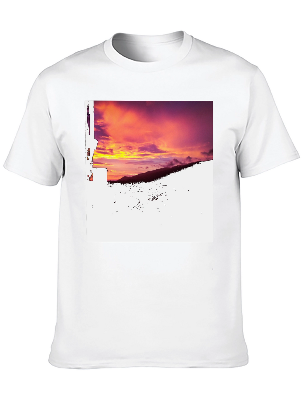 Sunset Mountain Tee - Black