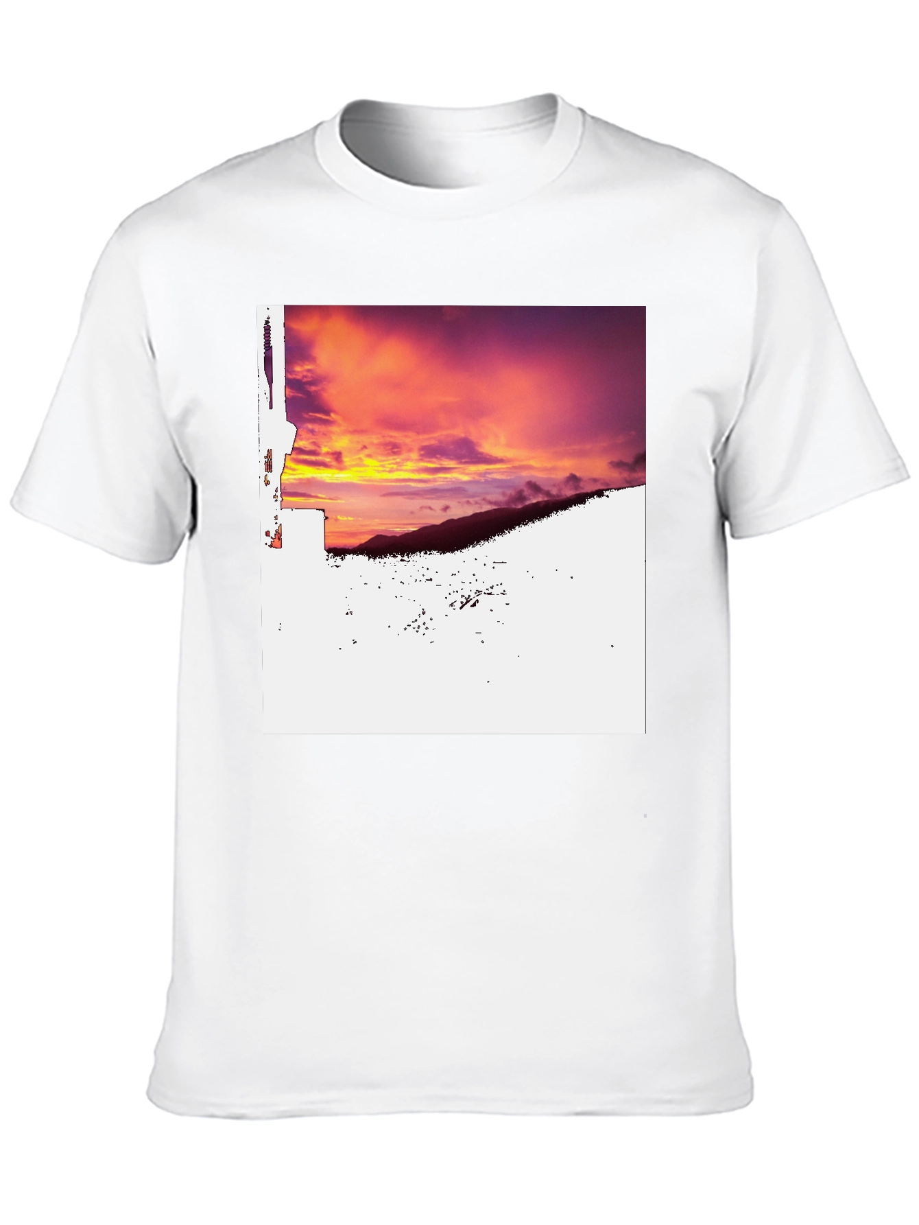 Sunset Mountain Tee - Black
