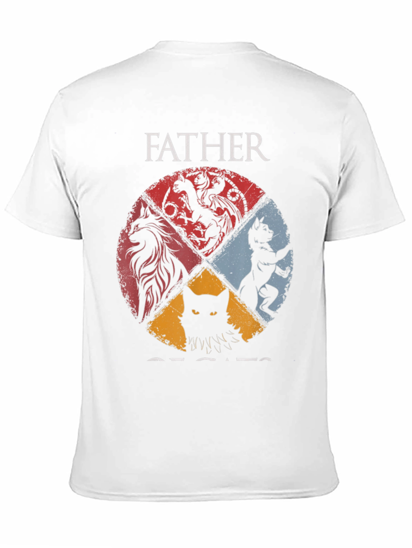 Father of Cats Graphic Tee