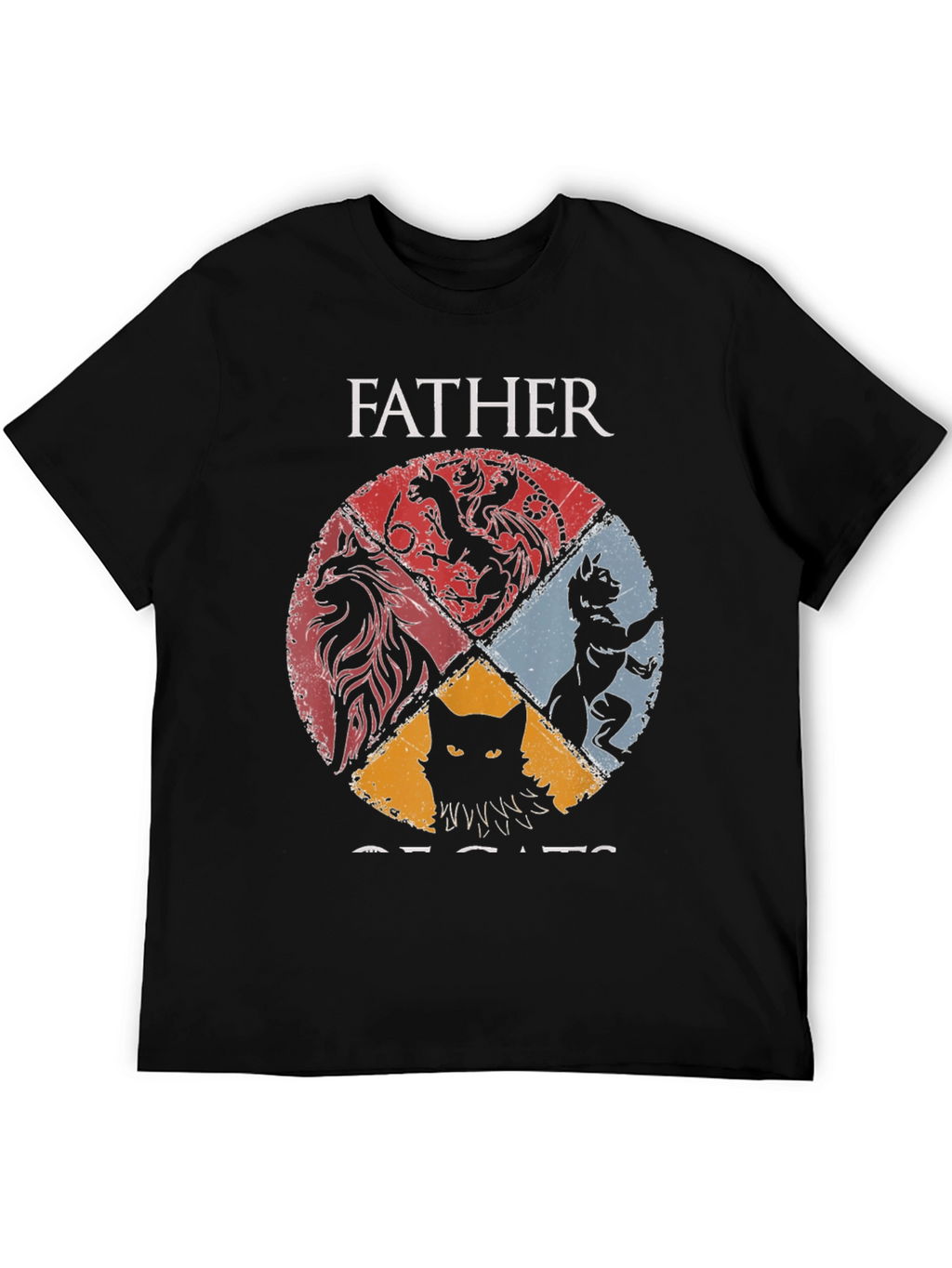 Father of Cats Graphic Tee