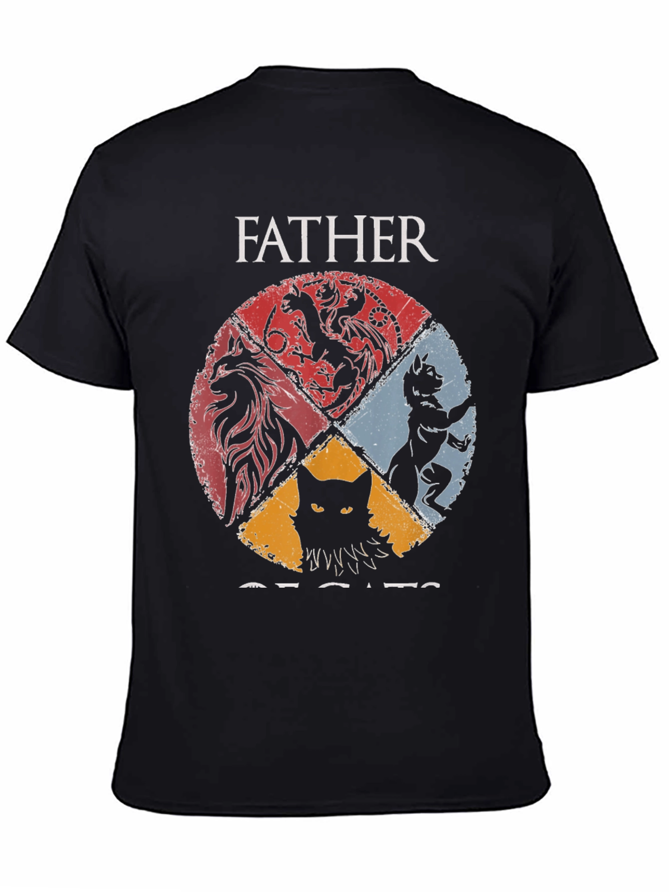 Father of Cats Graphic Tee