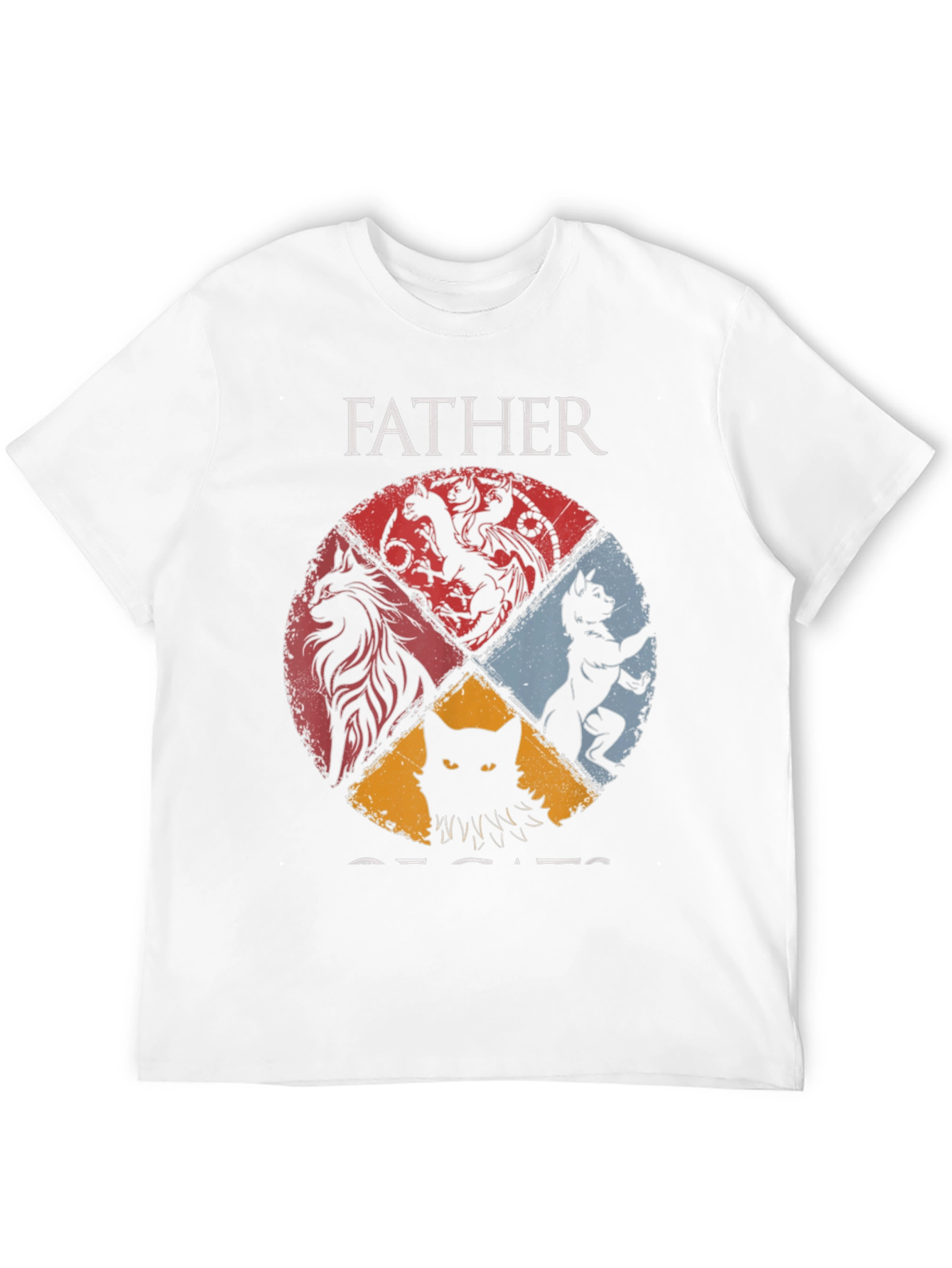 Father of Cats Graphic Tee