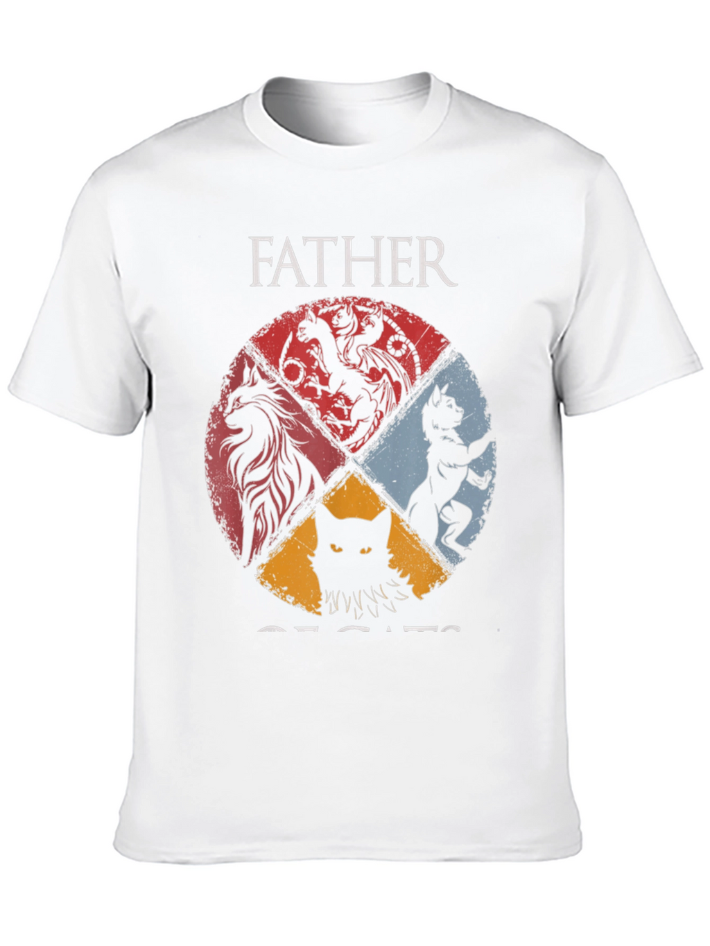 Father of Cats Graphic Tee
