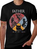 Father of Cats Graphic Tee