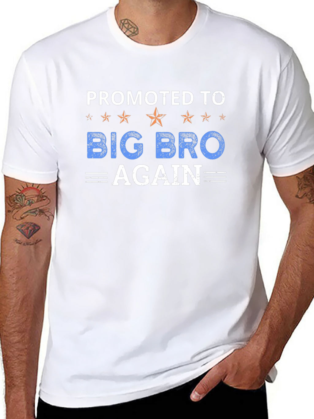 Promoted to Big Bro Again T-Shirt