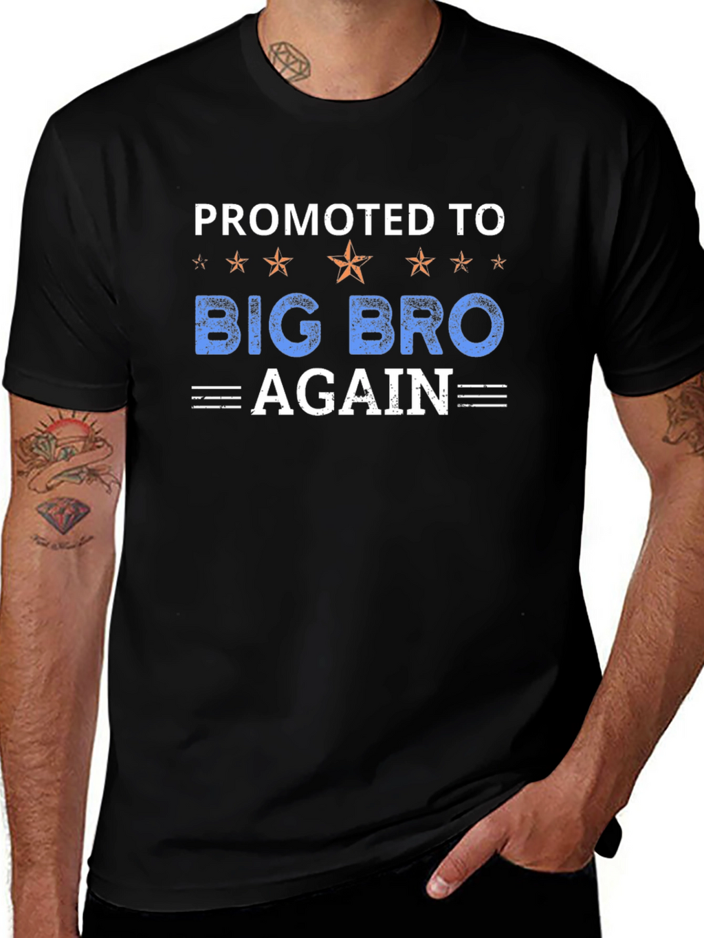 Promoted to Big Bro Again T-Shirt