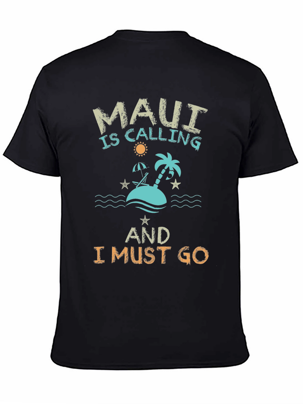 Maui is Calling Mens Graphic T-Shirt