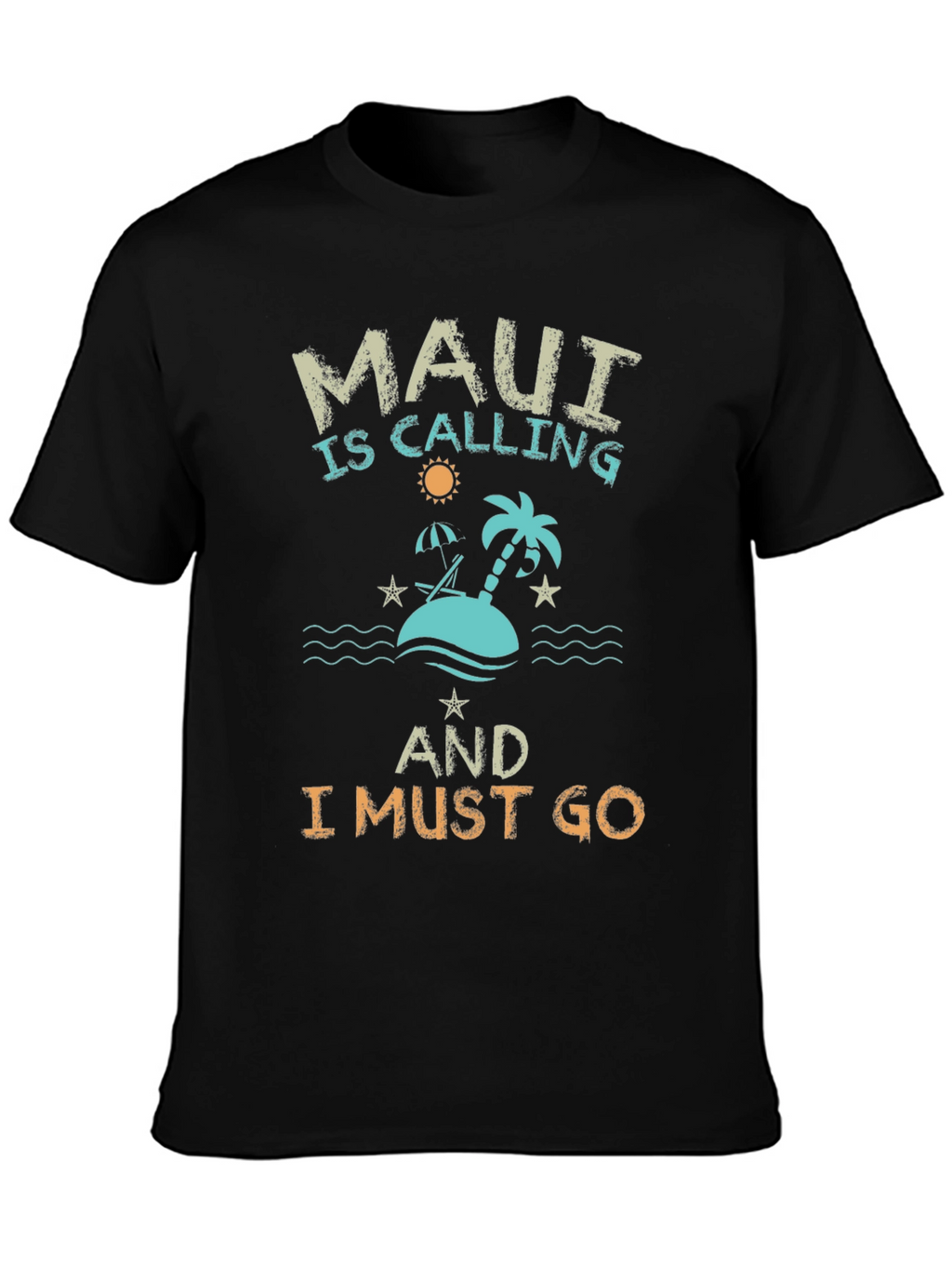 Maui is Calling Mens Graphic T-Shirt