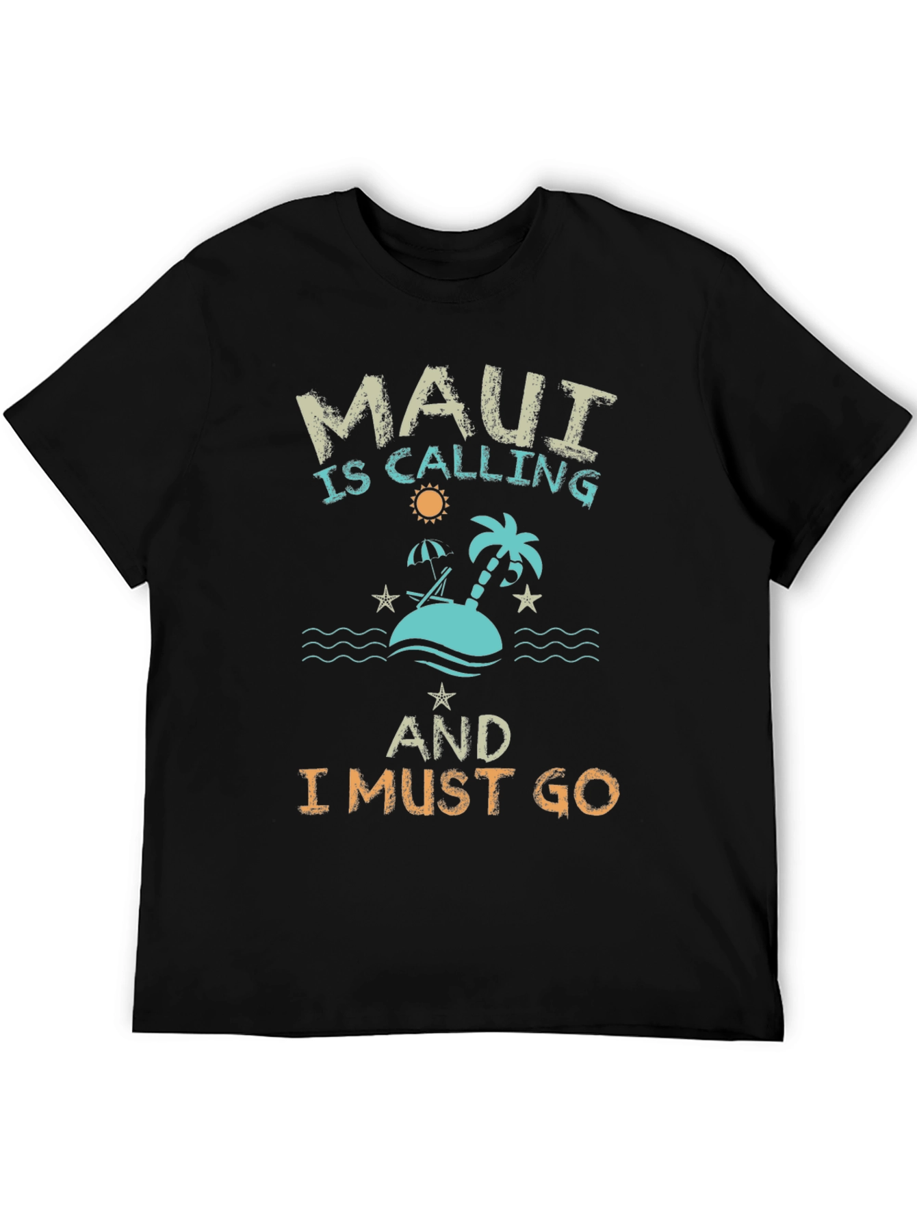 Maui is Calling Mens Graphic T-Shirt