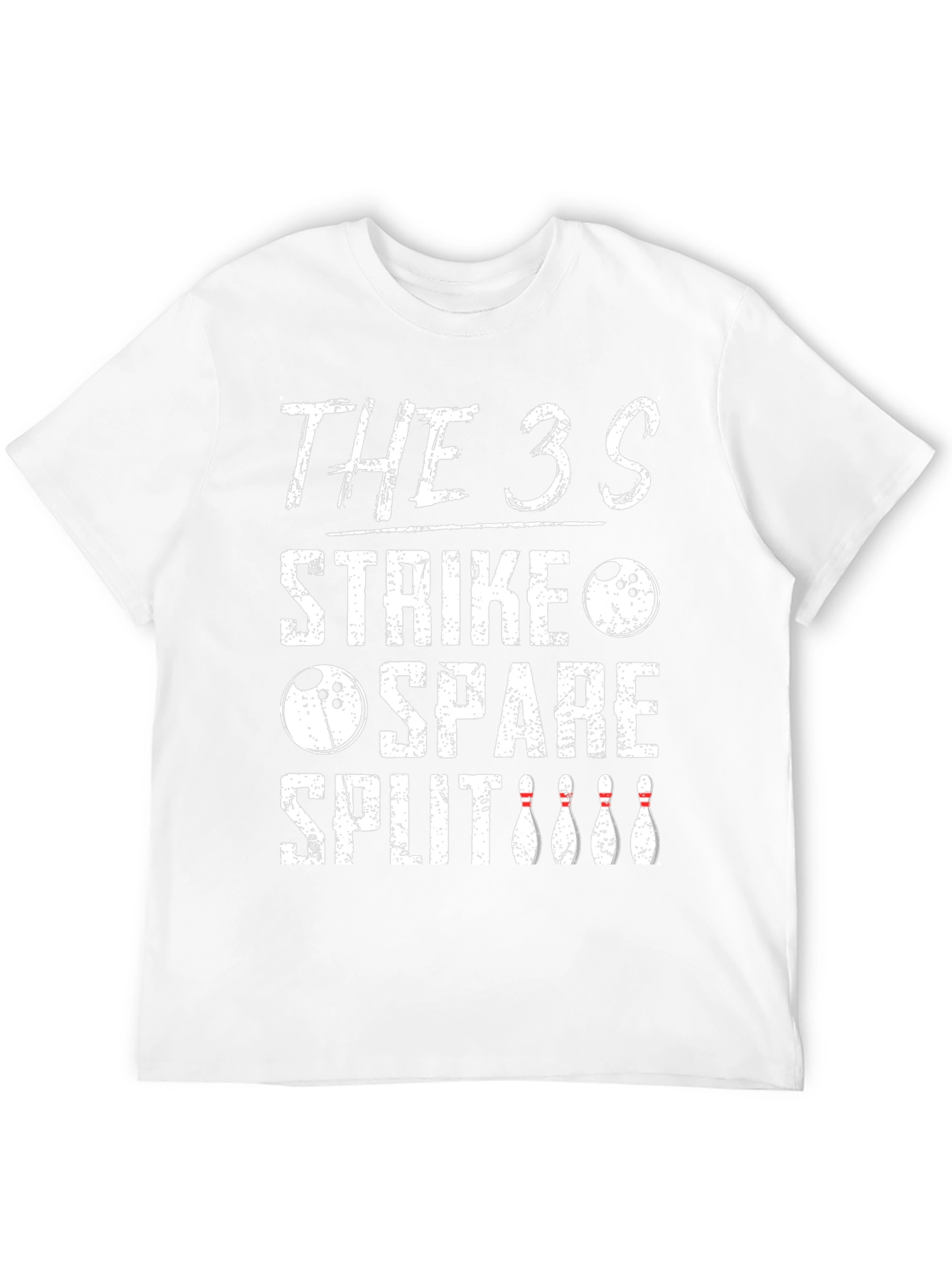 Bowling Strike Spare Split T-Shirt