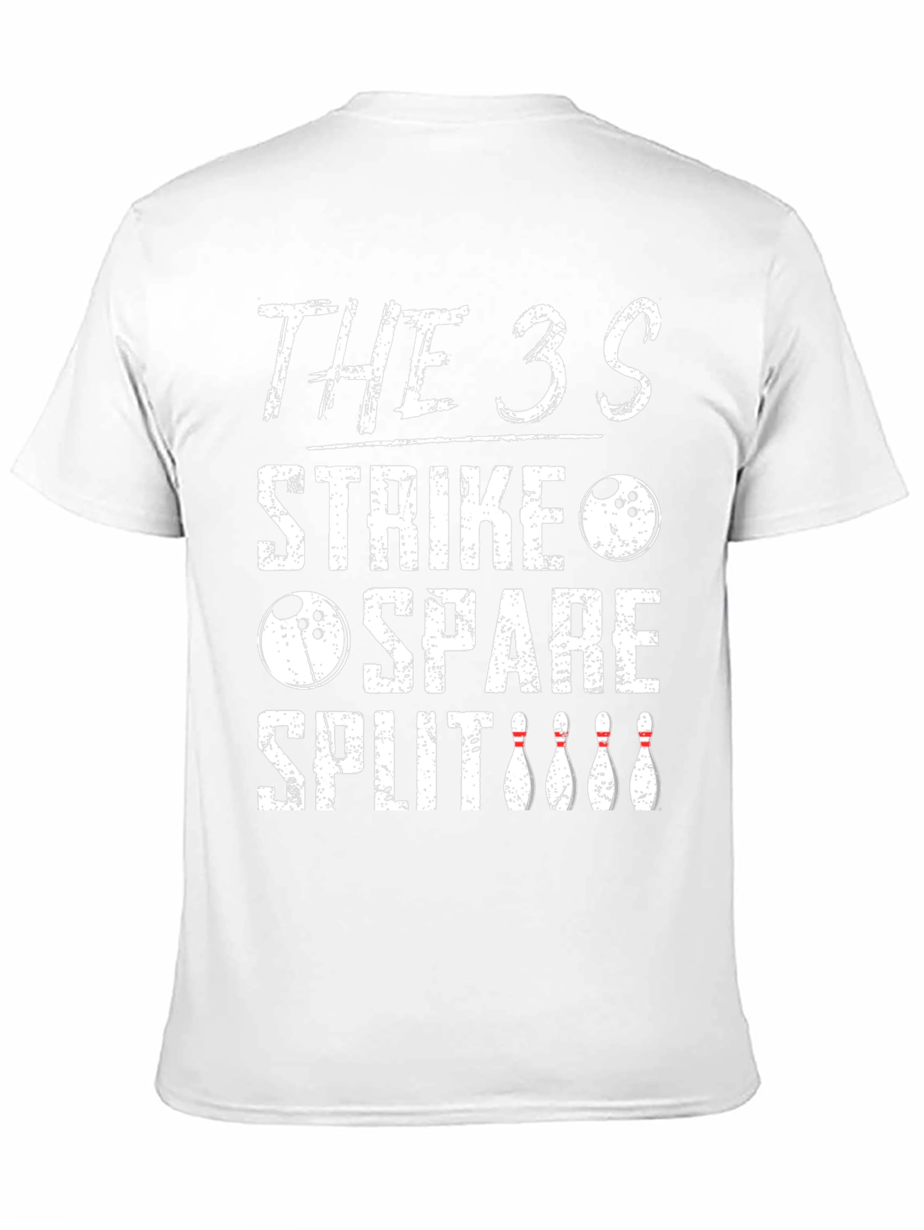 Bowling Strike Spare Split T-Shirt