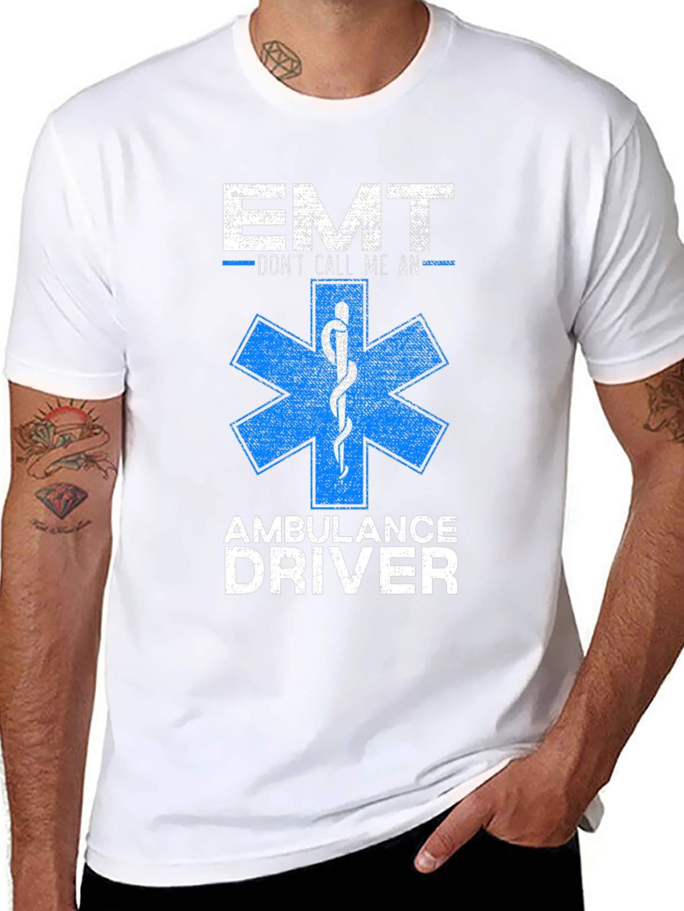 EMT - Dont Call Me An Ambulance Driver T-Shirt