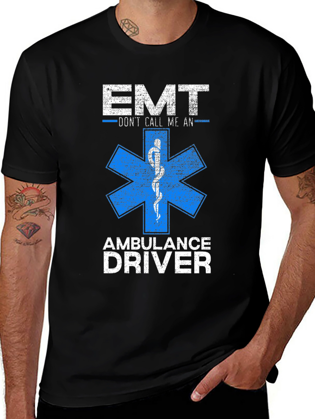 EMT - Dont Call Me An Ambulance Driver T-Shirt