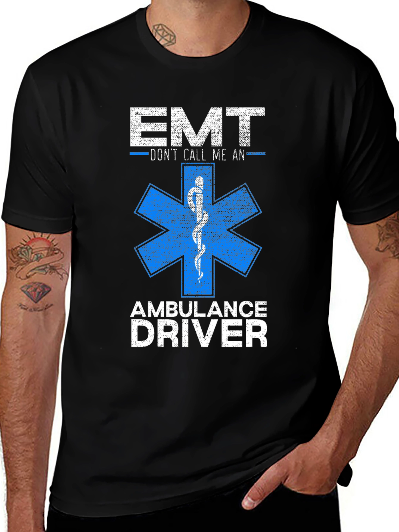 EMT - Dont Call Me An Ambulance Driver T-Shirt