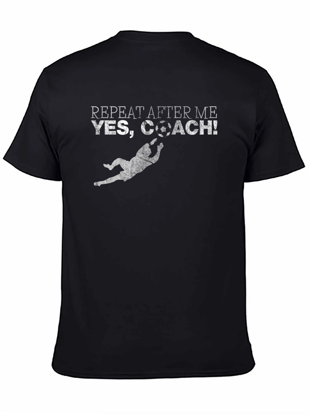 Yes Coach! Graphic Tee - Soccer Goalie T-Shirt