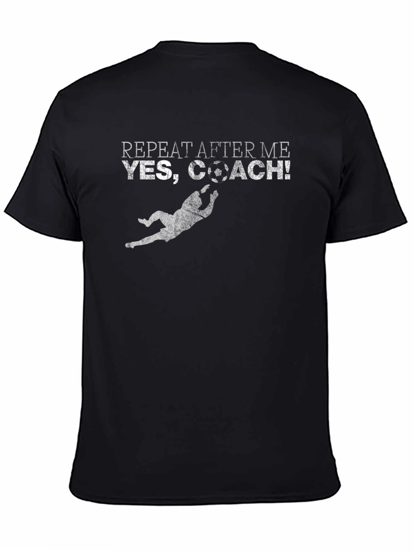 Yes Coach! Graphic Tee - Soccer Goalie T-Shirt