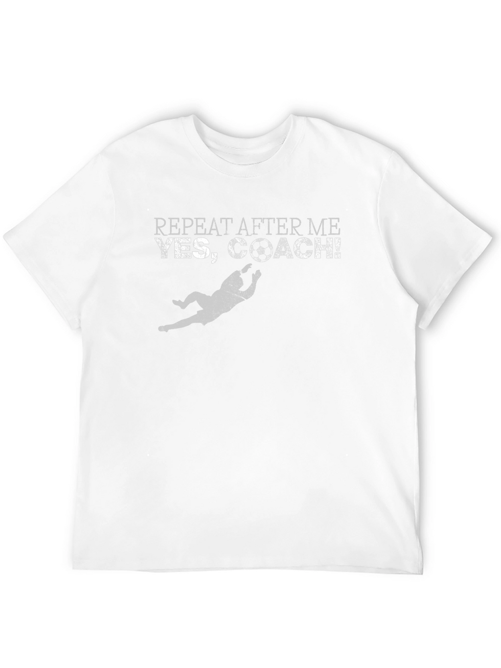 Yes Coach! Graphic Tee - Soccer Goalie T-Shirt