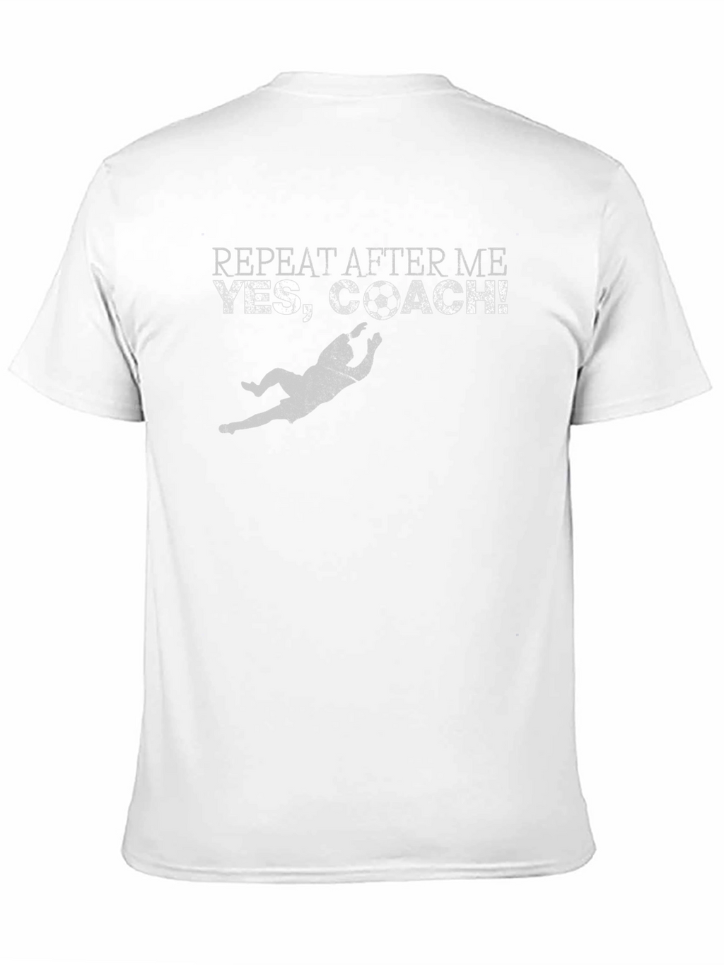 Yes Coach! Graphic Tee - Soccer Goalie T-Shirt