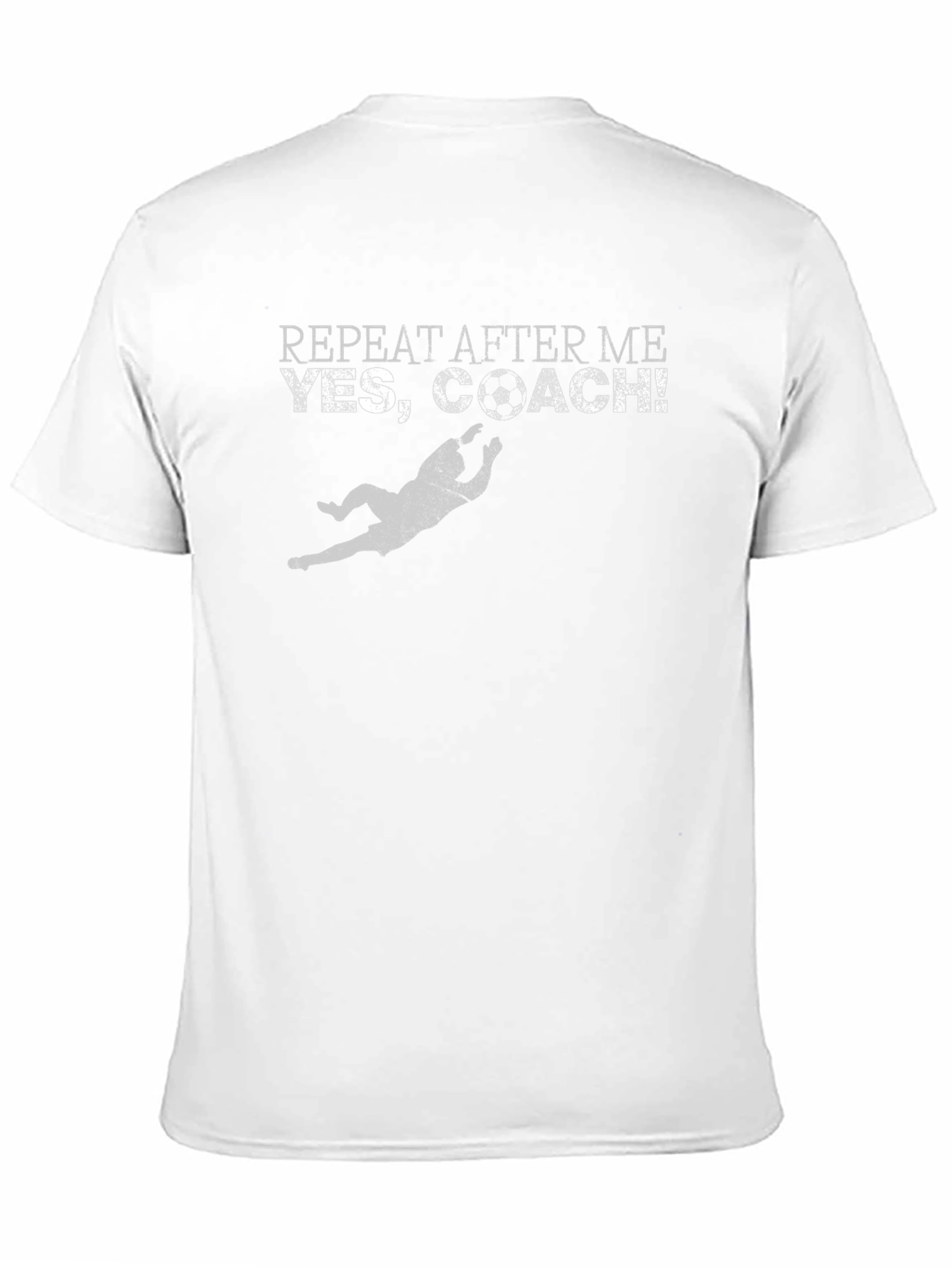 Yes Coach! Graphic Tee - Soccer Goalie T-Shirt