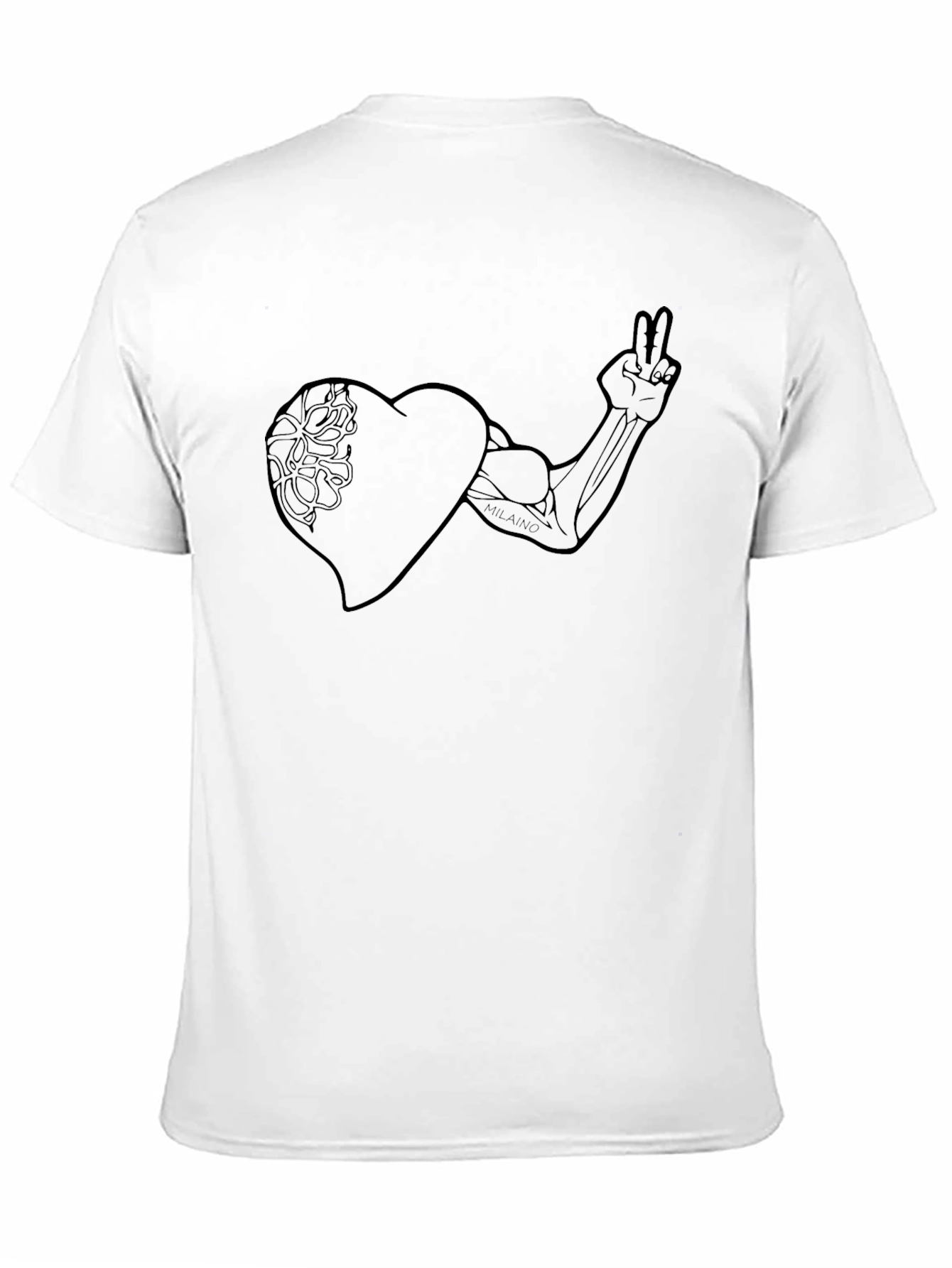 Heart Peace Muscle T-Shirt