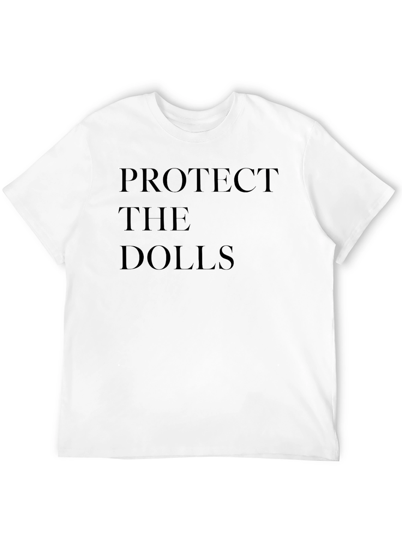 Protect the Dolls Black Graphic Tee - Unisex