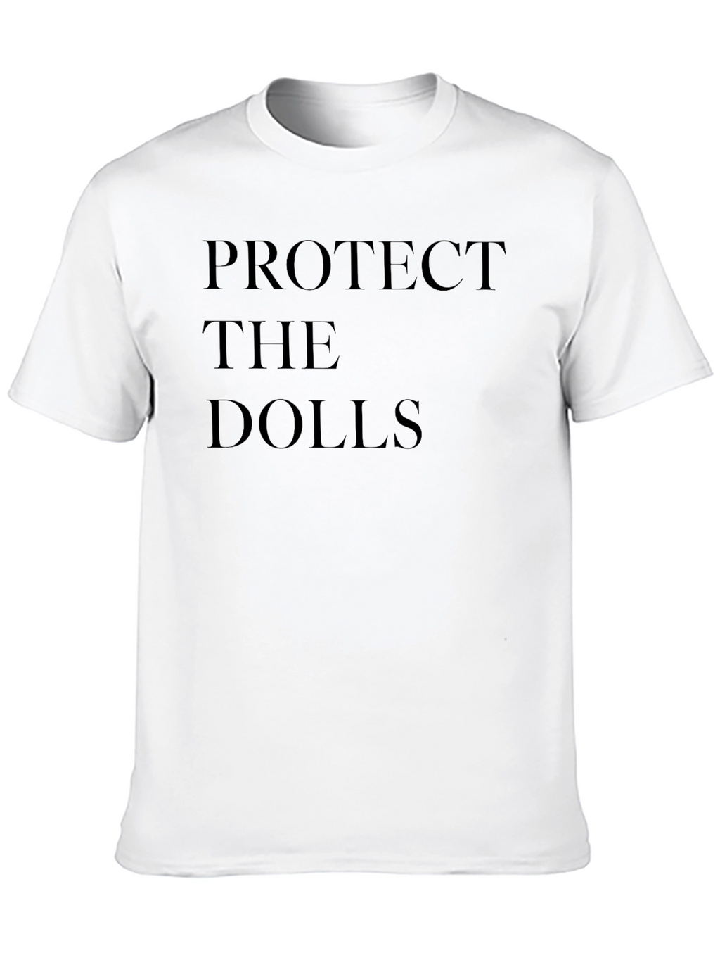 Protect the Dolls Black Graphic Tee - Unisex