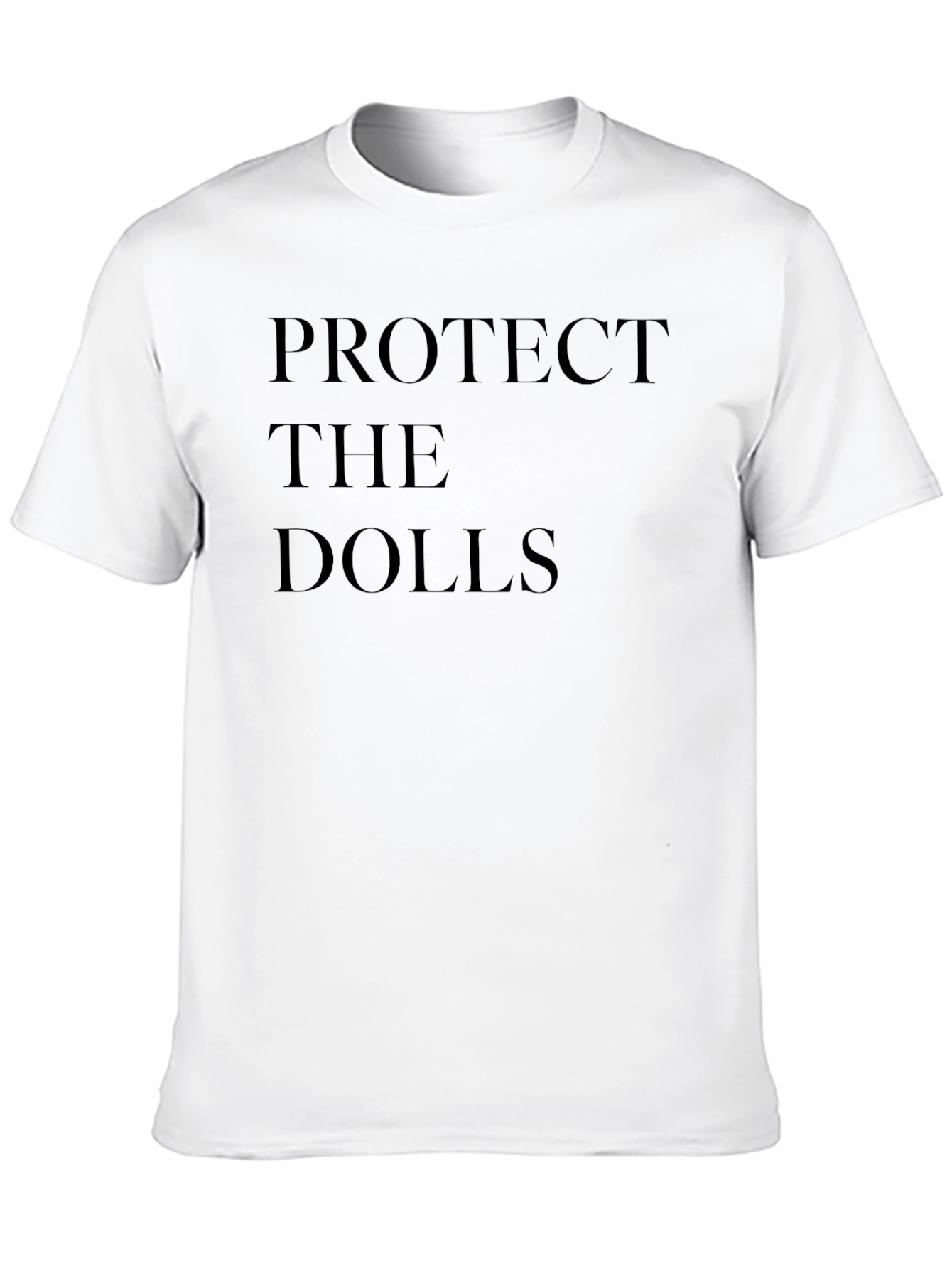 Protect the Dolls Black Graphic Tee - Unisex
